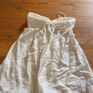 SHEIN Cream Textured Fabric